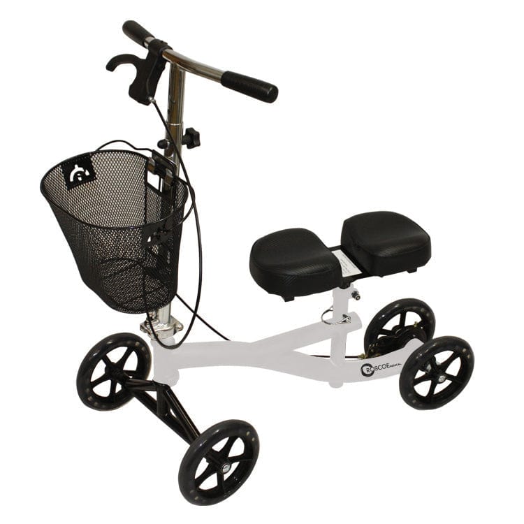 Roscoe Medical Knee Scooter, Burgundy