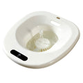 Electric Sitz Bath Tub with 2-Level Water Flow and Temperature Display – 1500mAh Battery