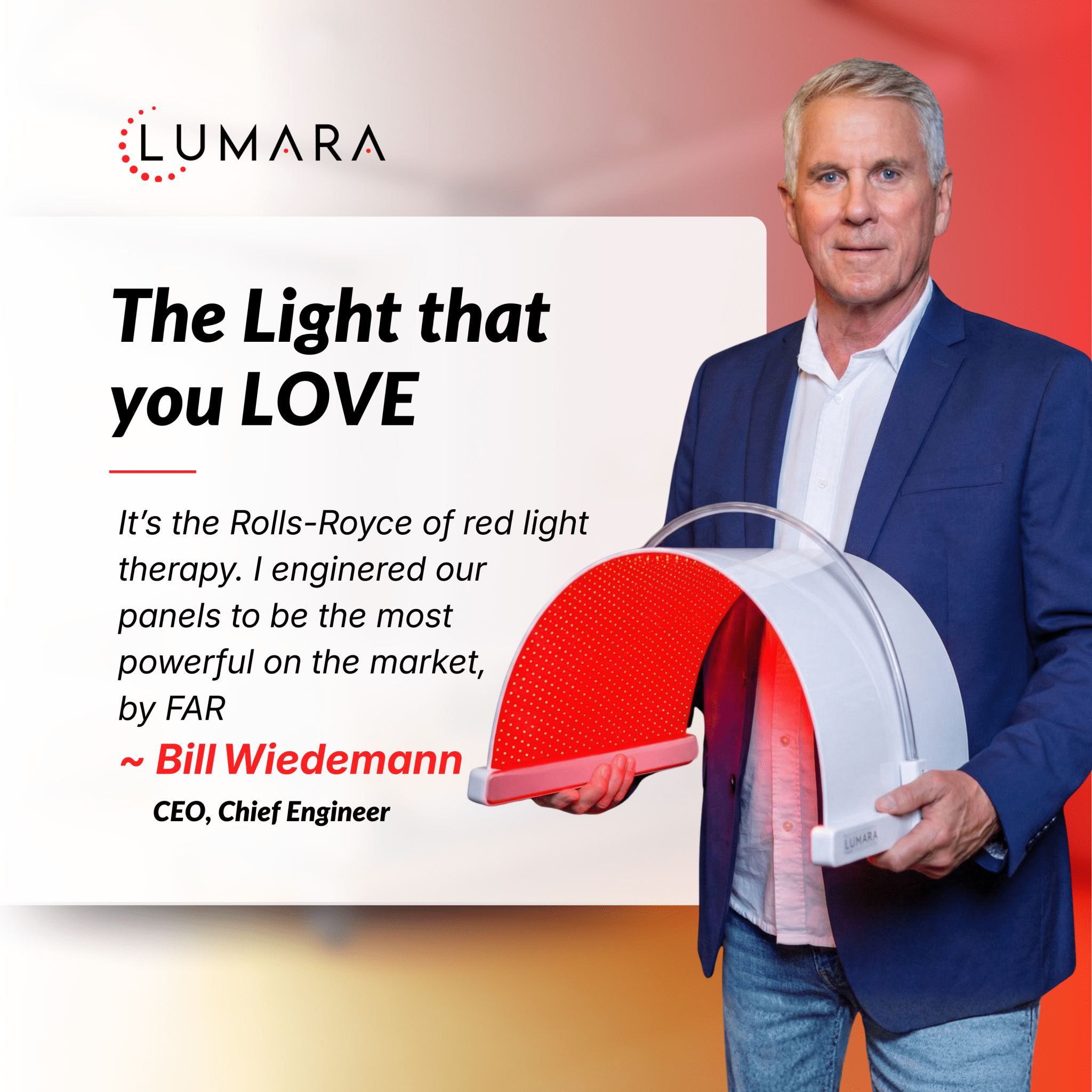 Illuminate Red V2 – Red Light Therapy Panel