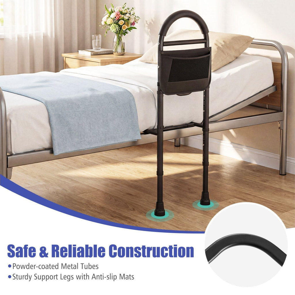 Bed Rails for Safety Height Adjustable Bed Assist Railings