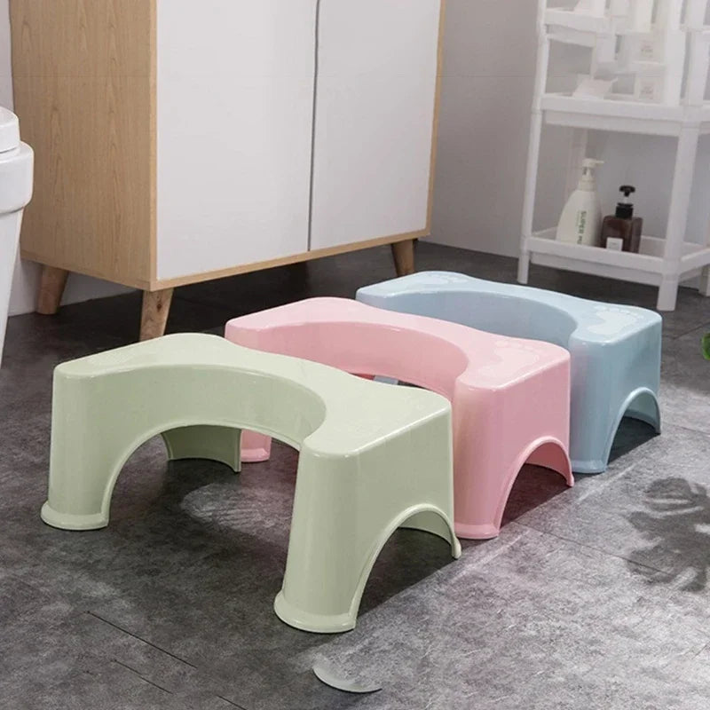 Toilet Stool Squat Potty Step Stool for Adults and Children – Multiple Colors