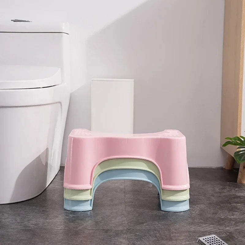 Toilet Stool Squat Potty Step Stool for Adults and Children – Multiple Colors