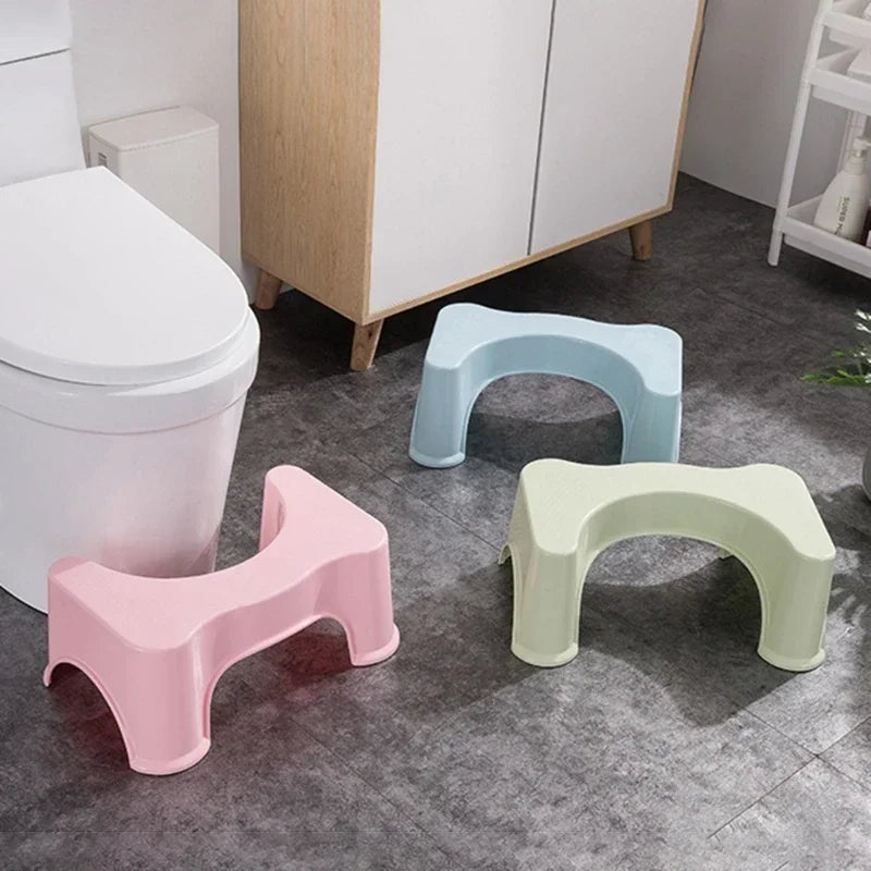 Toilet Stool Squat Potty Step Stool for Adults and Children – Multiple Colors