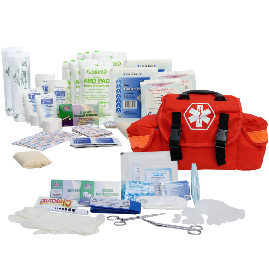 147 Piece First Responder Kit (On Call Kit) - Orange
