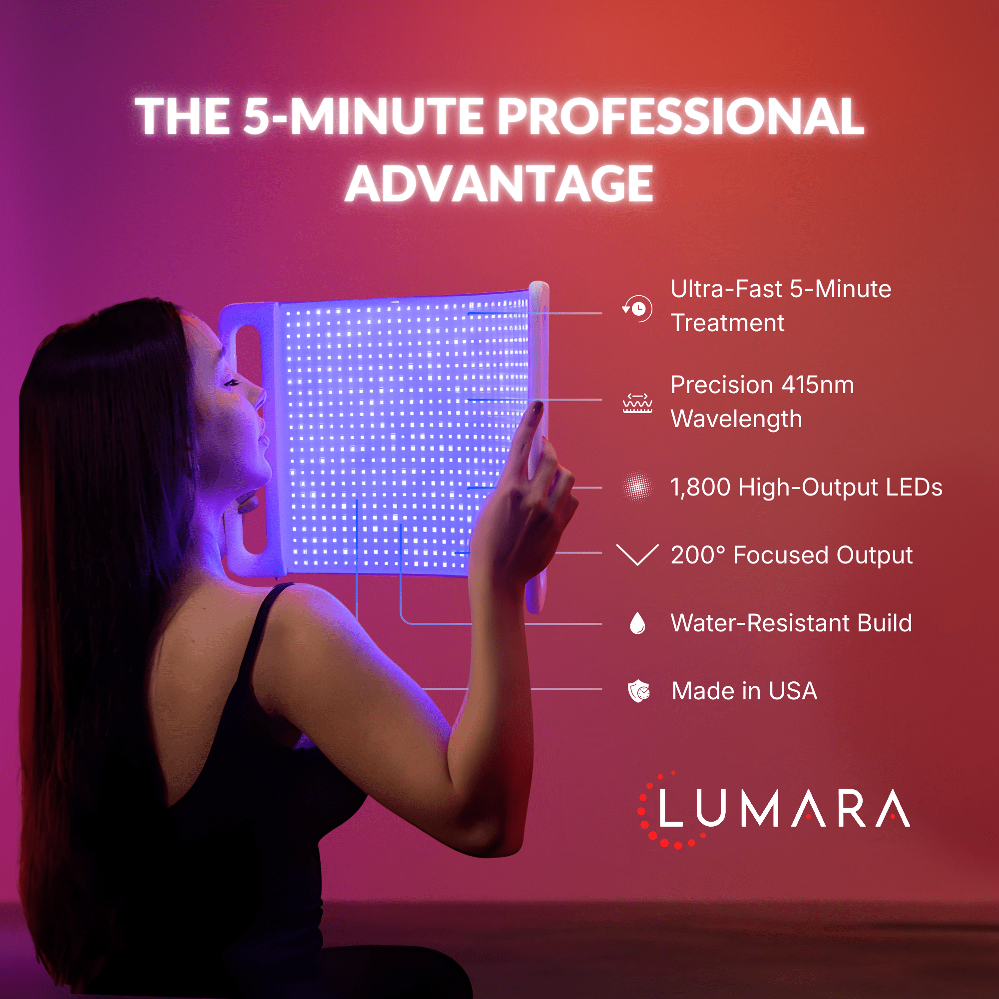 Illuminate Blue V1 |  Blue Light Therapy Panel