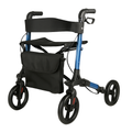 Rollator Walker with Seat and Backrest, Foldable