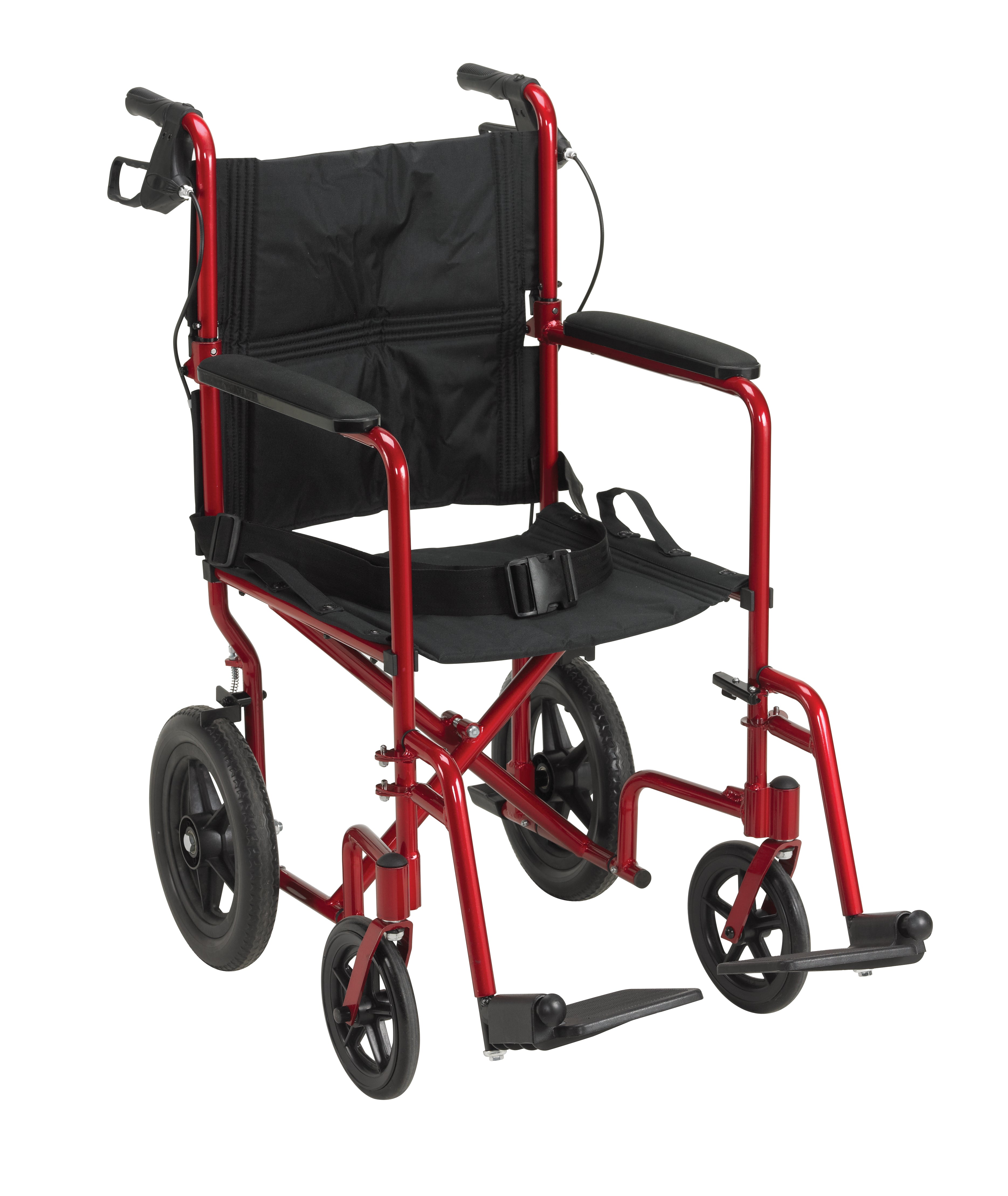 Expedition Transport Wheelchair — 19 lbs, Folds Flat, Goes Anywhere
